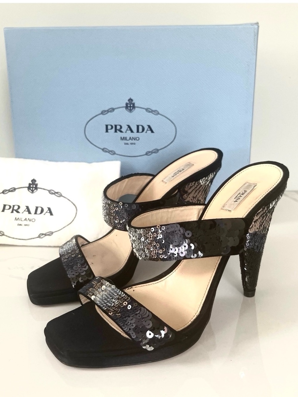 AUTHENTIC PRADA RUNWAY HEELS